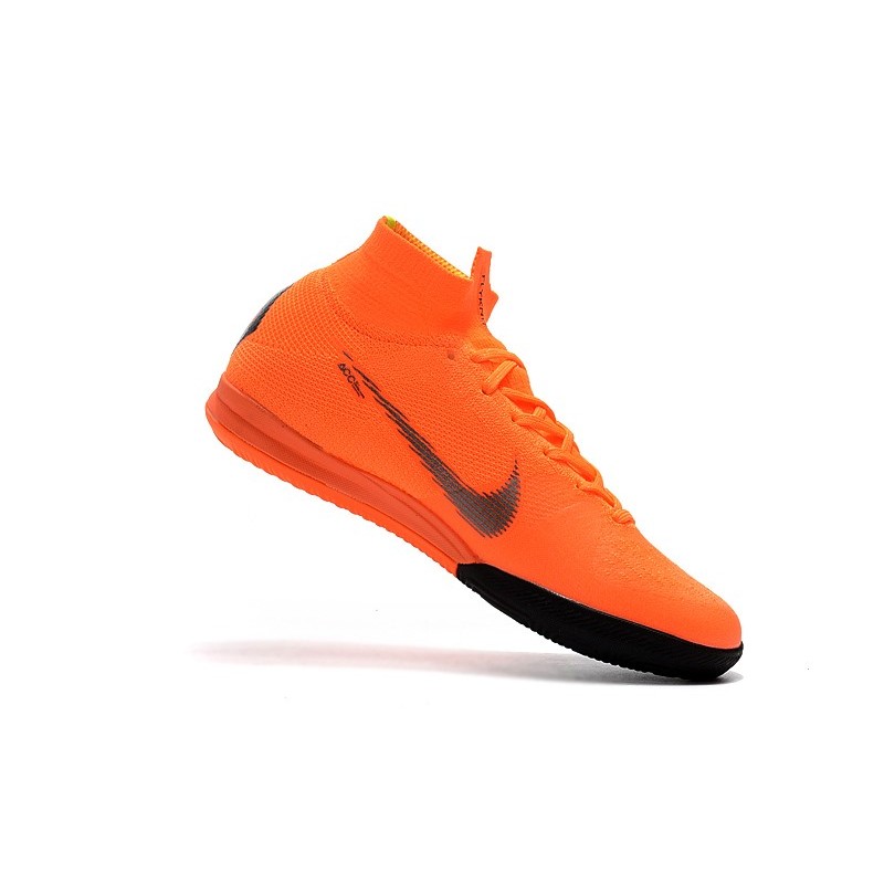 Nike Mercurial SuperflyX VI Elite IC Women oranžový Černá